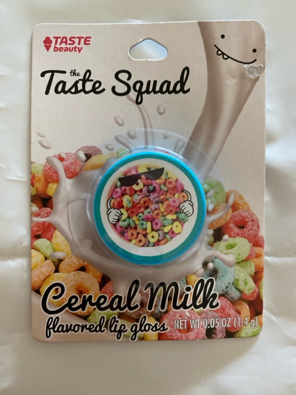 1-The Taste Squad Cereal Milk Flavored Lip Gloss